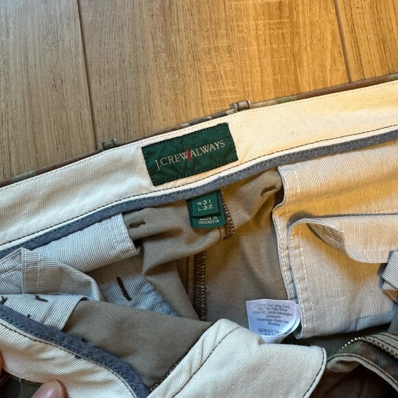 ULTRA RARE - J. Crew Men's 484 Camo Pants - 31 x 32 - Picture 4 of 4